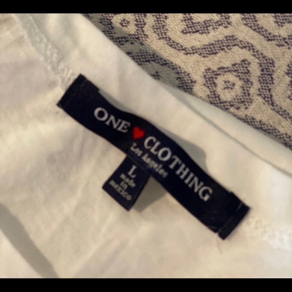 One Clothing “Eat Well...” Muscle Tank White​​​​​​​​​​ - Picture 6 of 7